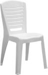 TopMebel Полипропиленов стол Tabia TopMebel в бял цвят 47x49x86cm