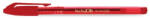 FlexOffice Golyóstoll, 0, 4mm, kupakos, FLEXOFFICE "TechJob", piros, 12db/cs (FO-016RED) - eztkapdki