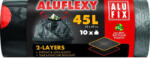 Alufix Szemeteszsák, zárószalagos, kétrétegű, 45 l, 10 db, 52x69 cm, 28 , ALUFIX "Aluflexy (MSZ45ALUFLEXYUNI) - eztkapdki