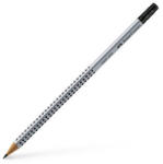 Faber-Castell Grafitceruza radírral, B, háromszögletű, FABER-CASTELL "Grip 2001 (117201)