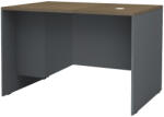 TopMebel Офис бюро Venturo TopMebel от меламин в антрацит - орех 120x80x75cm
