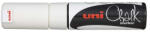 uni Krétamarker, 8 mm, UNI "PWE-8K", fehér (PWE-8K WHITE)