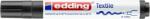 edding Textilmarker, 2-3 mm, kúpos, EDDING "4500", fekete (7580039001)