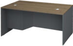 TopMebel Офис бюро Venturo TopMebel от меламин в антрацит - орех 150x80x75cm