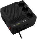 Tecnoware Stabilizator, TECNOWARE, Stabilizator Tensiune 1000VA, Monofazatm 3 Prize Schuko (FSTELPRE1000M) - cmcshop