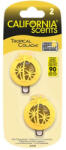 California Scents Autóillatosító, mini diffúzer, 2*3 ml, CALIFORNIA SCENTS "Tropical Colada (UCSM17) - eztkapdki