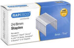 Rapesco Tűzőkapocs, 24/8, horganyzott, RAPESCO, 5000db/doboz (S24807Z3) - eztkapdki