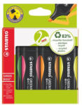 STABILO Szövegkiemelő készlet, 2-5 mm, STABILO "Green Boss", 4 különböző szín (6070/4) - eztkapdki