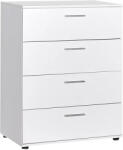 TopMebel Trendline TopMebel скрин в бял цвят 73x44x96cm