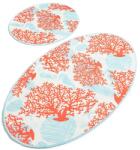 Persera Set 2 Covorase baie Moss, 60 x 100 cm, 50 x 60 cm, Antiderapant, Multicolor (MOSS4506) Covor baie