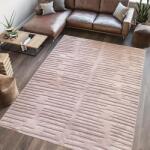 Heinner Covor, model in relief, Oliver, 200x300 Brown (HR-OLVRUG200-BRW) - cmcshop Covor