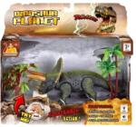 Avaleea Jucarie interactiva dinozaur cu lumini si sunete Triceratops si accesorii, 23 cm, Avaleea (AVL99958)