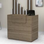TopMebel Lemmon TopMebel меламиново бюро за рецепция в цвят орех 120x70x110см