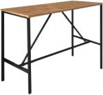 TopMebel Crego TopMebel метална - меламинова бар маса в цвят бор/дъб 100x45x89cm