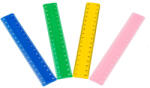 Nebulo Vonalzó, 16 cm, NEBULO, vegyes színek (V-1-16)
