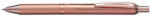 Pentel Rollertoll 0, 35mm, fém rosegold test, Pentel Energel BL407PG-A, írásszín kék (BL407PG-A) - eztkapdki