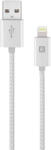 Evelatus Cablu de date/incarcare Evelatus MFI04, pentru Apple, lungime 2 m, argintiu (4752192012342)