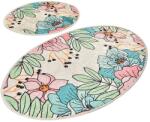 Persera Set 2 Covorase baie Spring, 60 x 100 cm, 50 x 60 cm, Antiderapant, Multicolor (SPRG4506) Covor baie