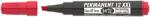 ICO Alkoholos marker, 1-4 mm, vágott, ICO "Permanent 12 XXL", piros (9580082002)