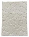 Heinner Covor, model in relief, stone, 200x300 crm (HR-STNRUG200-CRM) - cmcshop Covor