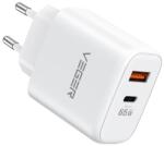 VEGER Incarcator retea, Veger, 65W, USB-C, alb (65W1A1C)