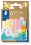 STAEDTLER Modellező gyurma készlet, STAEDTLER "Noris® jumbo 842", 6 különböző pasztell szín (842P C6 PE) - eztkapdki