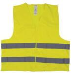 Donau Mellény, jól láthatósági, 2XL méret, DONAU "Safety", sárga (32214311-11)