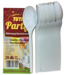  Kávéskanál, többször használatos, 20 db, TUTI "Party (PDP_556) - eztkapdki