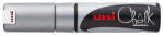 uni Krétamarker, 8 mm, UNI "PWE-8K", ezüst (2UPWE8KE)