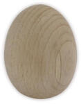  Fa tojás, bükkfa, 60 mm, 6 db (FEAB0001)