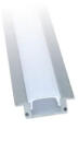 2r Alu Profil LED szalaghoz CC031 PVC borítással (2méter/db) (L210107186) - eztkapdki