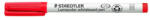 STAEDTLER Táblamarker, 1 mm, M, kúpos, STAEDTLER "Lumocolor 301", piros (301-2) - eztkapdki