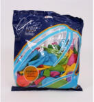  Léggömb, 18cm, vegyes szín, 100db/cs (A70) - eztkapdki
