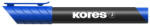 Kores Alkoholos marker, 3-5 mm, kúpos, KORES "K-Marker", kék (20933)