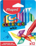 Maped Zsírkréta, MAPED "Color`Peps Wax", 12 különböző szín (861011)
