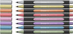 Schneider Akril marker készlet, 1-2 mm, SCHNEIDER "Paint-It 020", 8 különböző metálfényű szín (ML02011502) - eztkapdki