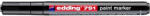 edding Lakkmarker, 1-2 mm, EDDING "791", fekete (7580148000)