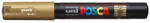 uni Dekormarker, 0, 7-1, 0 mm, UNI "Posca PC-1M", arany (2UPC1MA)