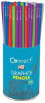 Connect Grafitceruza HB, színes, kerek test, Connect 72 db/csomag, (000045135) - eztkapdki