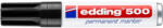 edding Alkoholos marker, 2-7 mm, vágott, EDDING "500", fekete (7580057001)