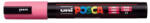 uni Dekormarker, 1, 8-2, 5 mm, UNI "Posca PC-5M", rózsaszín (PC-5M PINK)