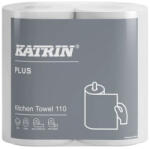 Katrin Kéztörlő tekercses KATRIN Plus Kitchen 110 2 tekercses 13, 4 cm 24 m 2 rétegű fehér (89673) - eztkapdki