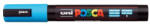 uni Dekormarker, 1, 8-2, 5 mm, UNI "Posca PC-5M", világoskék (PC-5M L.BLUE)