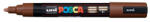 uni Dekormarker, 0, 9-1, 3 mm, UNI "Posca PC-3M", barna (PC-3M BROWN)