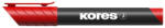 Kores Alkoholos marker, 3-5 mm, kúpos, KORES "K-Marker", piros (20937) - eztkapdki