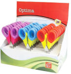 Optima Olló iskolai OPTIMA 13 cm vegyes színek (100121)