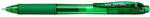 Pentel Rollertoll zselés 0, 25mm, tűhegyű BLN105-DX, Pentel EnerGelX, írásszín zöld (BLN105-DX) - eztkapdki
