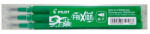 Pilot Rollertoll betét, 0, 35mm, törölhető, PILOT "Frixion Ball/Clicker", zöld, 3db/cs (BLS-FR-7-G-S3)