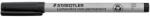 STAEDTLER Alkoholmentes marker, OHP, 0, 6 mm, STAEDTLER "Lumocolor 316 F", fekete (316-9) - eztkapdki