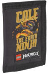 LEGO® Pénztárca, tépőzáras, LEGO "Ninjago Cole", fekete-mintás (20288-2513) - eztkapdki